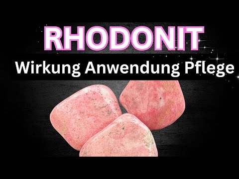 Video: Ist Rhodonit ein Stein oder ein Kristall?