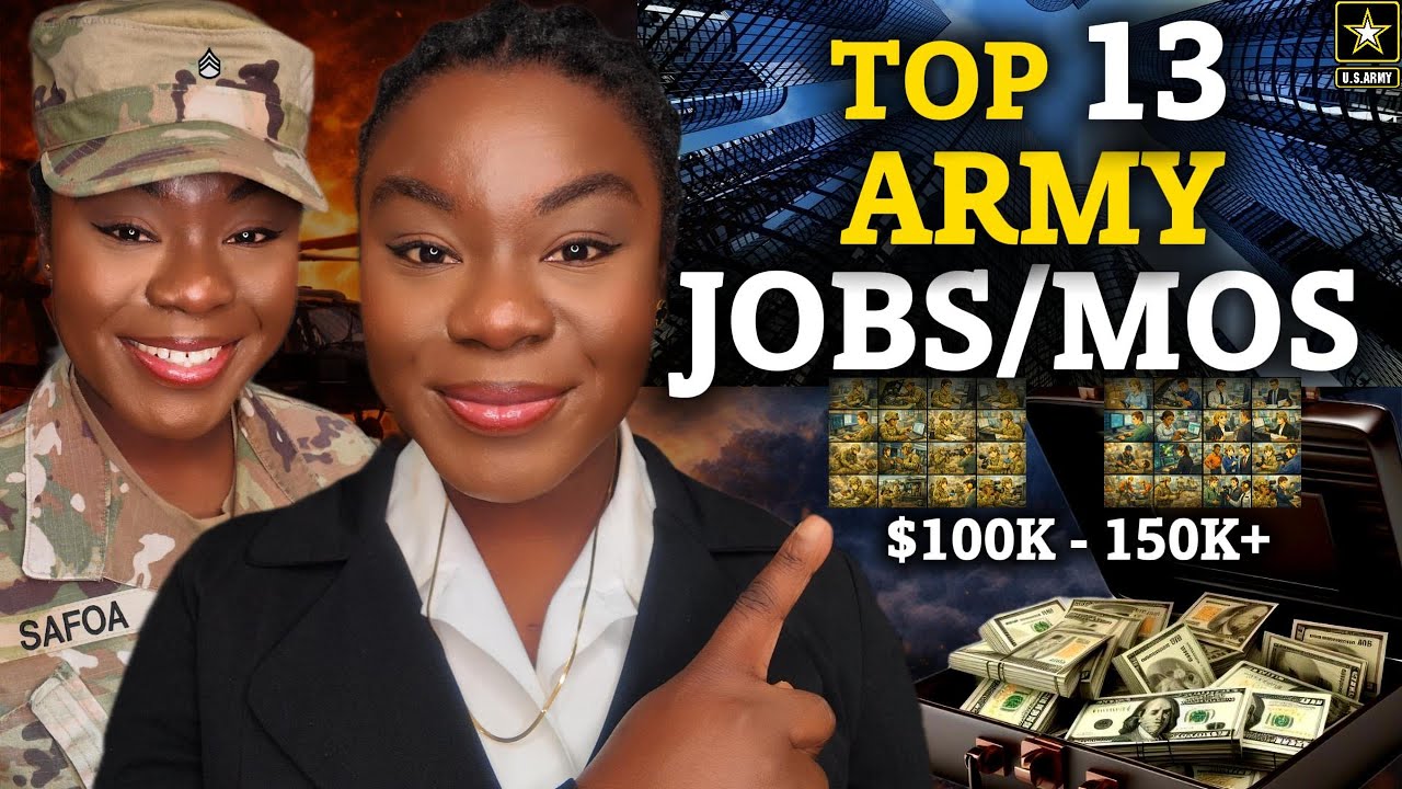 TOP 13 Army JOBS: Best U.S. Army MOS | Winning Civilian Jobs - YouTube