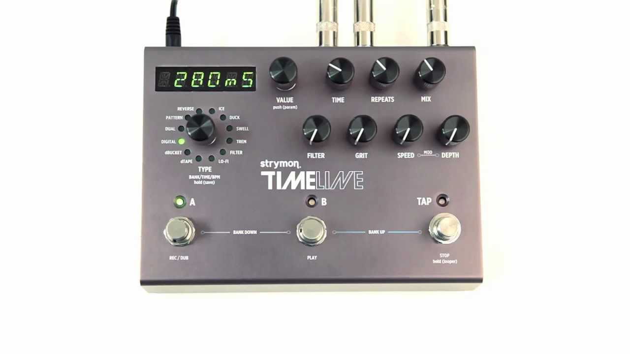 strymon TimeLine デジタルディレイ-