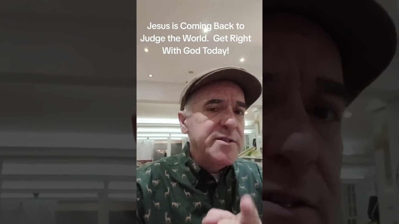 Jesus is Coming Back to Judge the world!