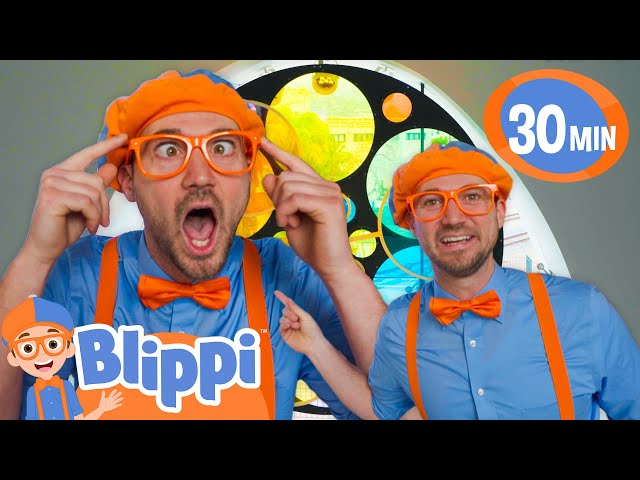 Blippi Plays with Light and Color | BEST OF BLIPPI TOYS | Educational ...