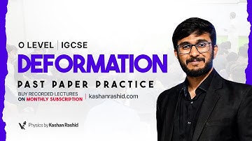 O Level / IGCSE Physics Past Papers Practice | Deformation (Theory)