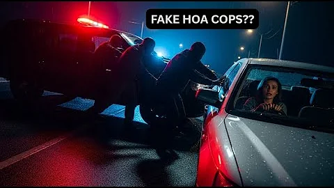 Fake HOA Cops Ambushed My Wife During a “Routine” Stop — Then She Fired Back