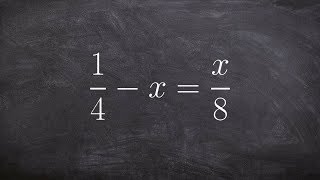 Solving a rational Equation