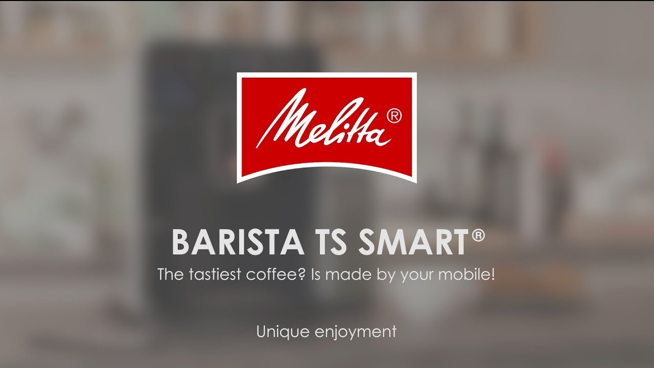 Melitta Barista TS Smart - noir - F850-102 avec 49 € de café offert