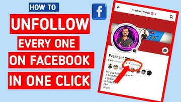 Hoe je met één klik alle Facebook-volgers ontvolgt | Ontvolg iedereen op Facebook met één klik