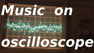 Music on analog Oscilloscope