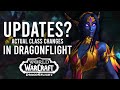 New class buffs are coming dragonflight classes have finally got an update