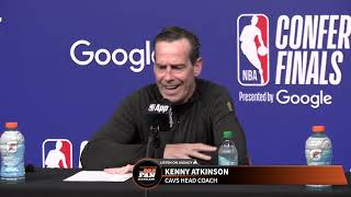 Kenny Atkinson on Cavs getting swept by Knicks, his future & why he feels it was a successful season