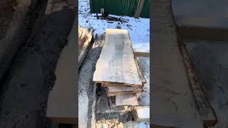Logs to slabs in 1.5 hrs! #woodmizer #lt40 #sawmill #southcarolina #hollmansoutdoorsolutions