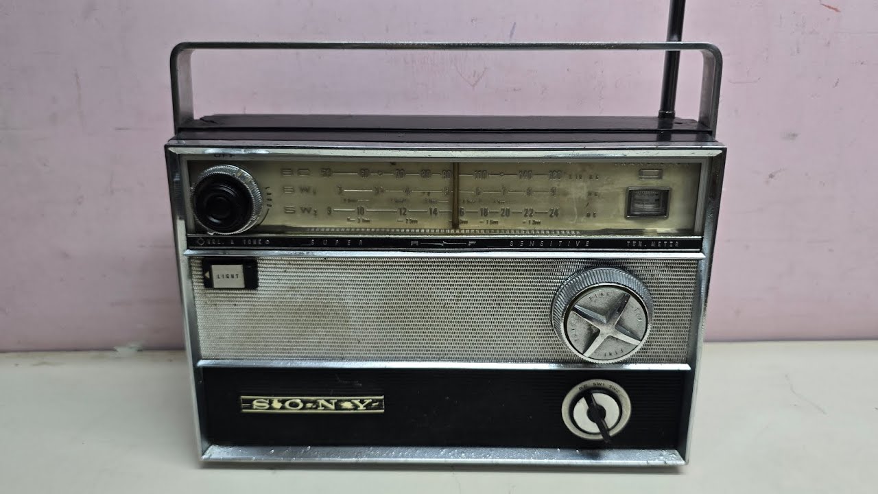 SONY YR-911 OLD VINTAGE TRANSISTOR RADIO MADE IN JAPAN MO