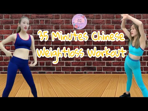 35 Minutes Chinese Workout Session | Disco Hataw Remix | Dj Tibz