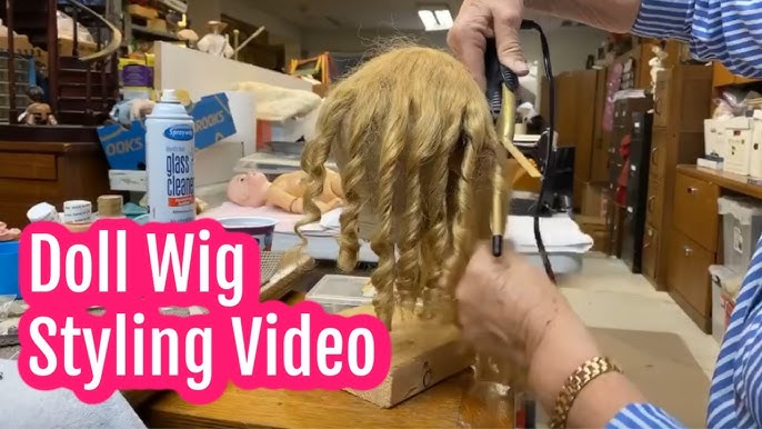 How to Make a Mohair Doll Wig in 5 Easy Steps! 