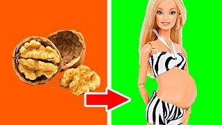 ... hello everyone! in this video you will see how to make a pregnant
barbie doll and...