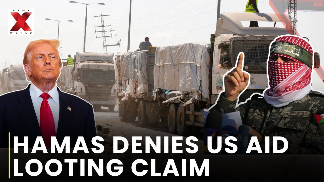 Hamas Denies US Claims Of Looting Gaza Aid Convoy, Calls Footage False | NewsX World
