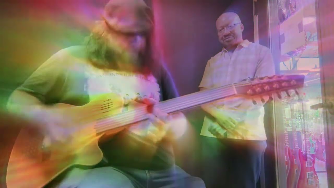 Godin 11 String Fretless!  RAGA!   