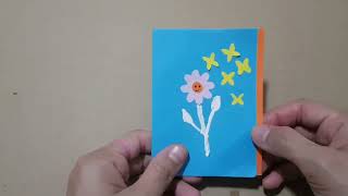 How To Make A Paper Postcard Handmake Postcard