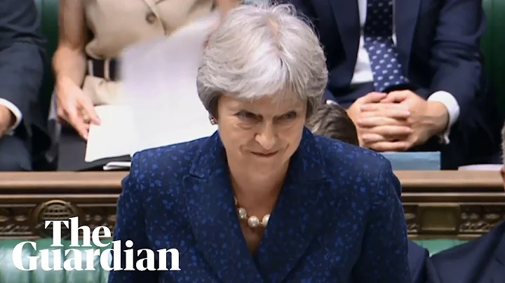Laughter in Commons as Theresa May pays tribute to Boris Johnson's 'passion'