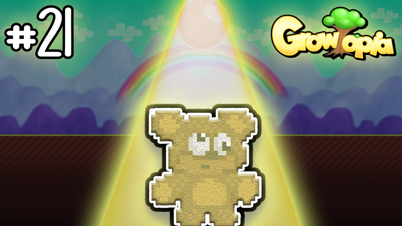 Growtopia I GOT TEDDY BEAR! (SO LUCKY) YouTube