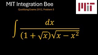 MIT 2012 Integration Bee Qualifying Exams, Problem 3