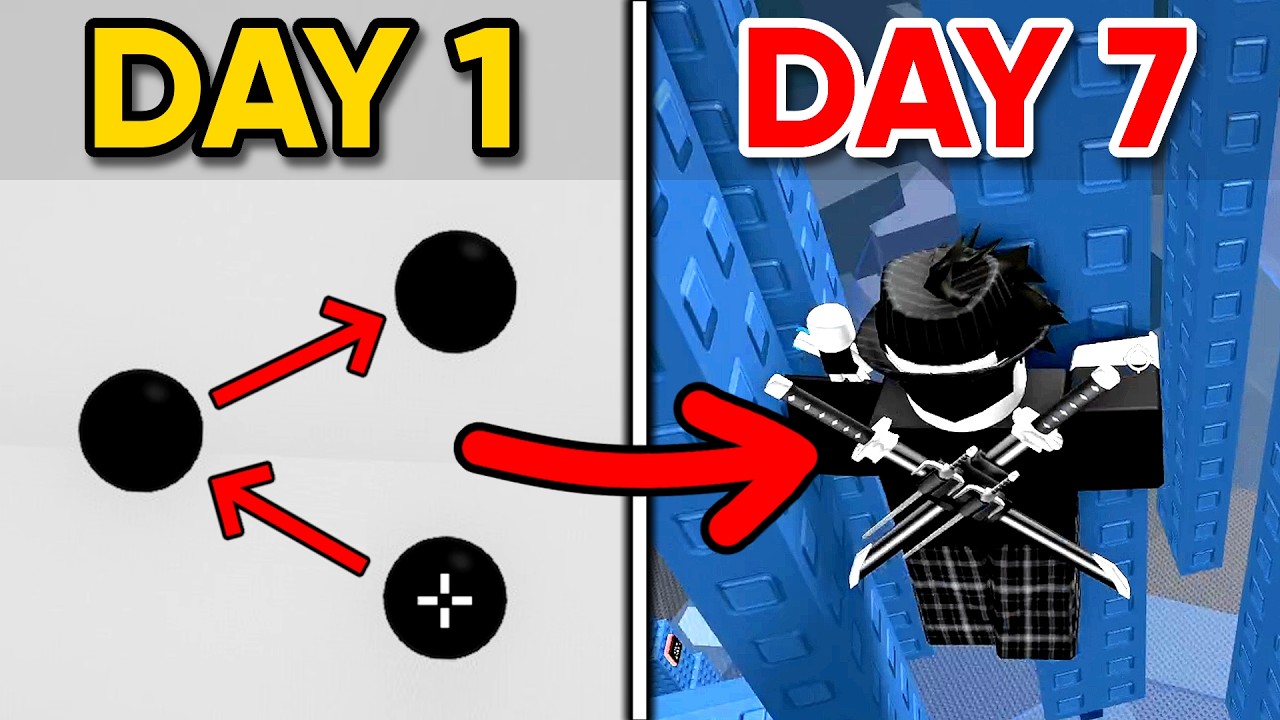 I Aim-TRAINED for 7 DAYS to get GOOD at Roblox...