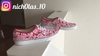 vans otw red