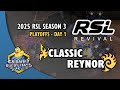 Classic vs Reynor - PvZ | 2025 RSL Season 3: Playoffs Day 1 Co-Stream | StarCraft 2 Tournament