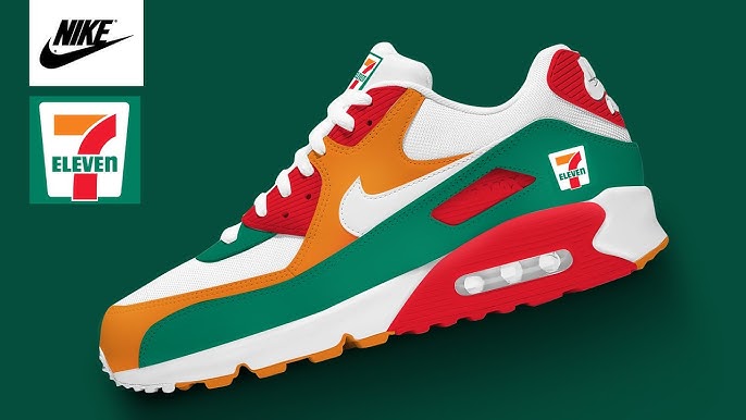 Nike Air Max 90 Custom Abstract Art Style Shoes