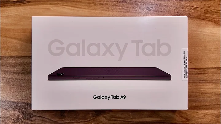 Samsung Galaxy Tab A9 Unboxing