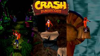 Canceled Crash 1 levels with sound effects | Crash 1 Prototype - Acid Cave, Cliff e Waterfall