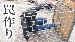 イノシシを捕獲する罠の作り方【イノシシへの挑戦者 #2】