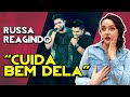 MELHOR REAÇÃO | Henrique e Juliano - Cuida Bem Dela | Gringa Reage | GRINGA RUSSA REAGINDO | React