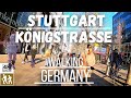 [4K] Germany Walking Tour | Stuttgart City Walk