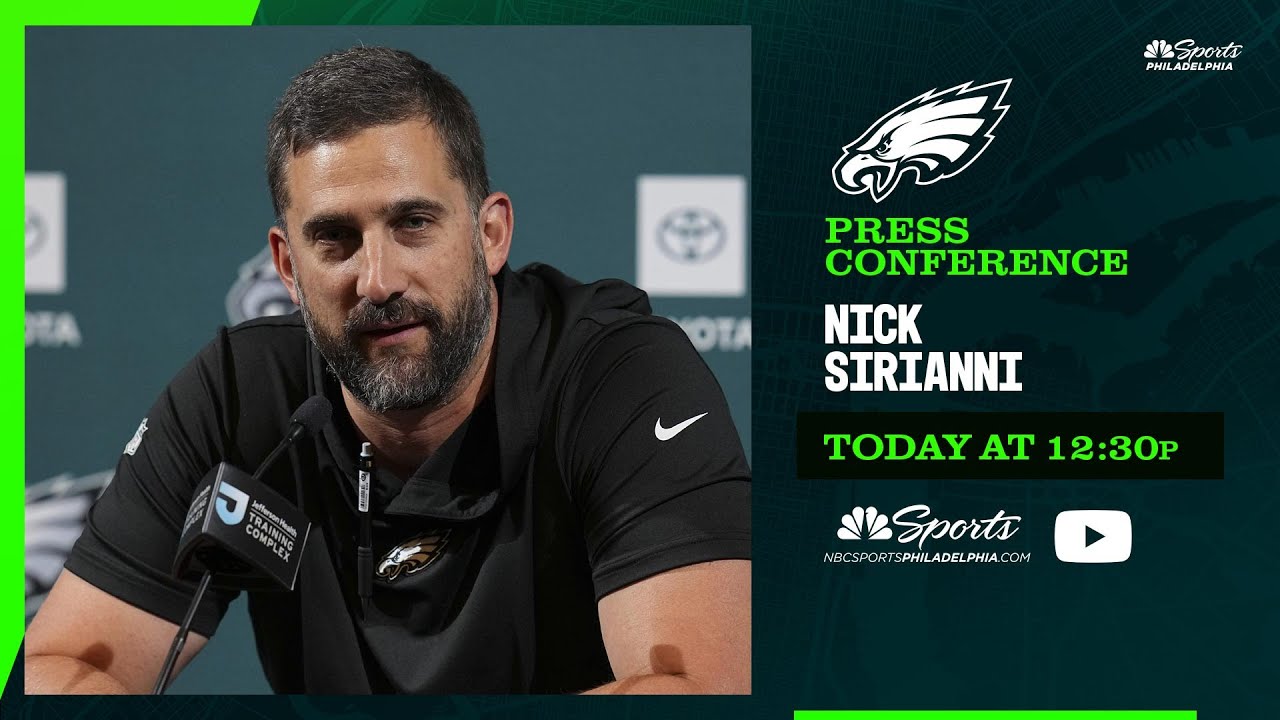 LIVE: Nick Sirianni Press Conference | Eagles Mandatory Minicamp