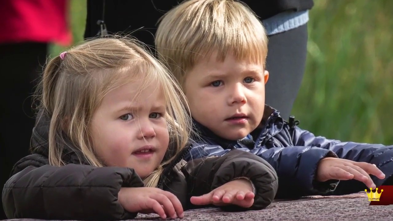 Prinsesse Josephine og prins Vincent 4 år