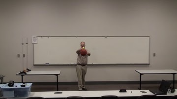 Elastic Collisions: Basketball & Tennis ball