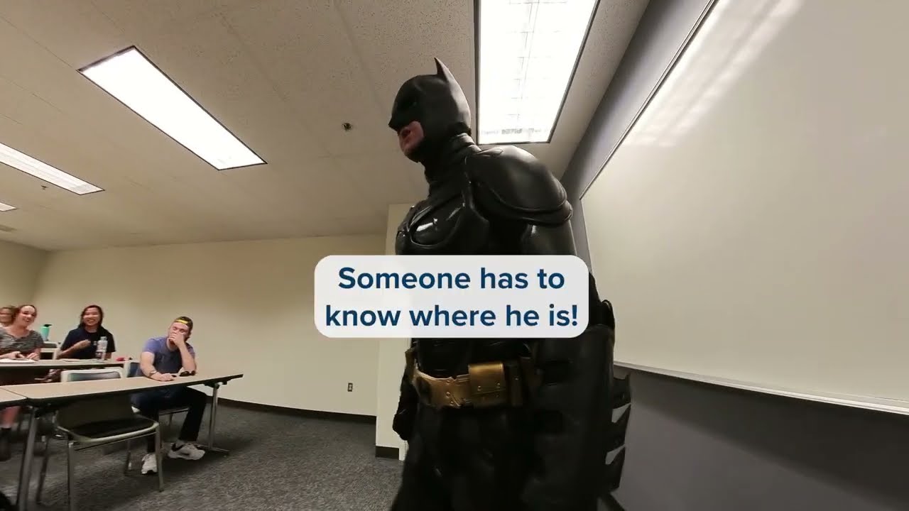 Batman: From Class to Volleyball Match - YouTube