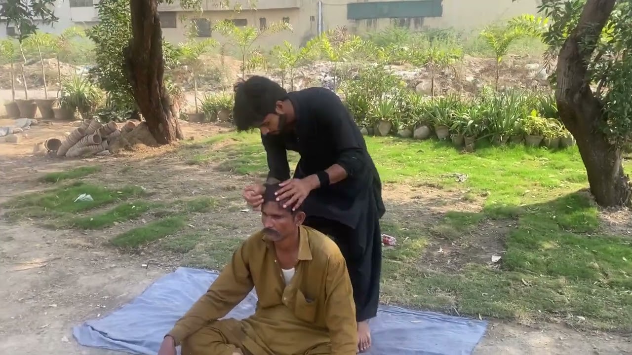 Full Body Oil Massage asmr for sleep 😴 |Asmr full body massage by Asad Barber 