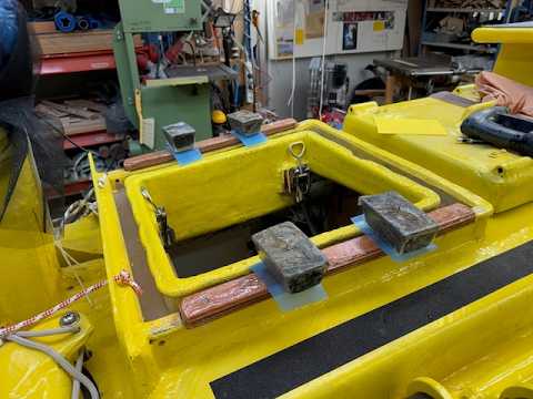 Work on the hatches
