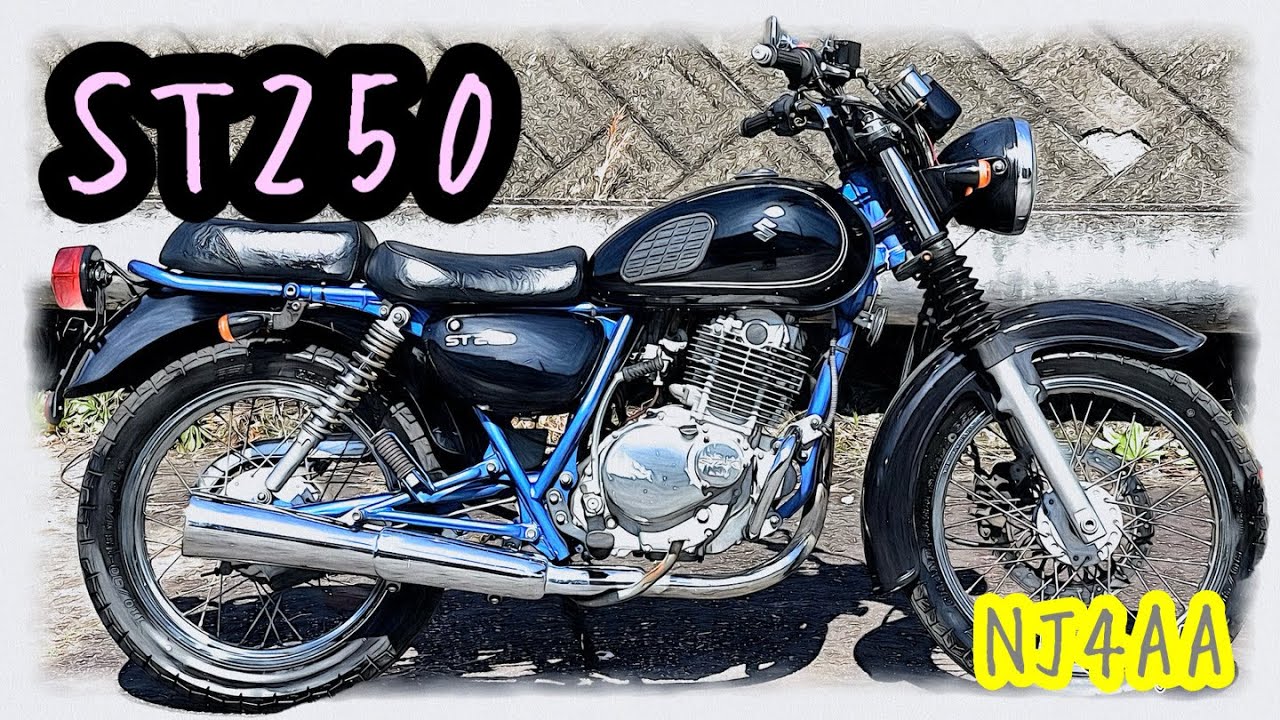 Sold-愛知県豊田市発 SUZUKI ST250 キャブ車 低走行 FN25101601 - YouTube