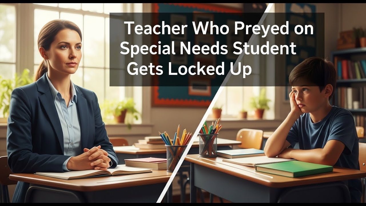 Teacher Who Preyed on Special Needs Student Gets Locked Up - YouTube