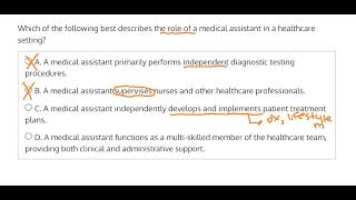 CCMA Test Assessment Q1