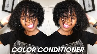 How to Color Natural Hair with Color Conditioner | Keracolor Color Clenditioner