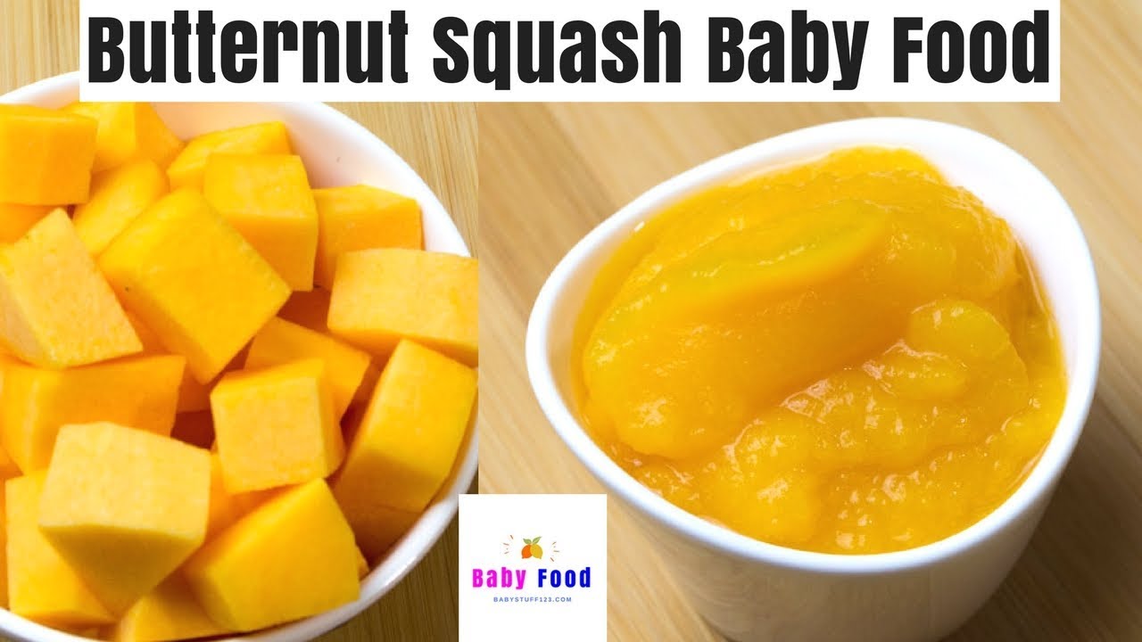 Butternut Squash Baby Food Recipe | Vitamin Rich Baby Food ...