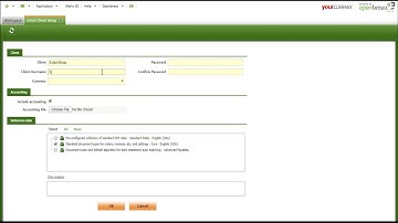 Initial Client Setup Openbravo | ERP