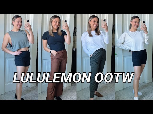 outfits of the week - from lululemon 🩵✨ #outfit #ootd #lululemon