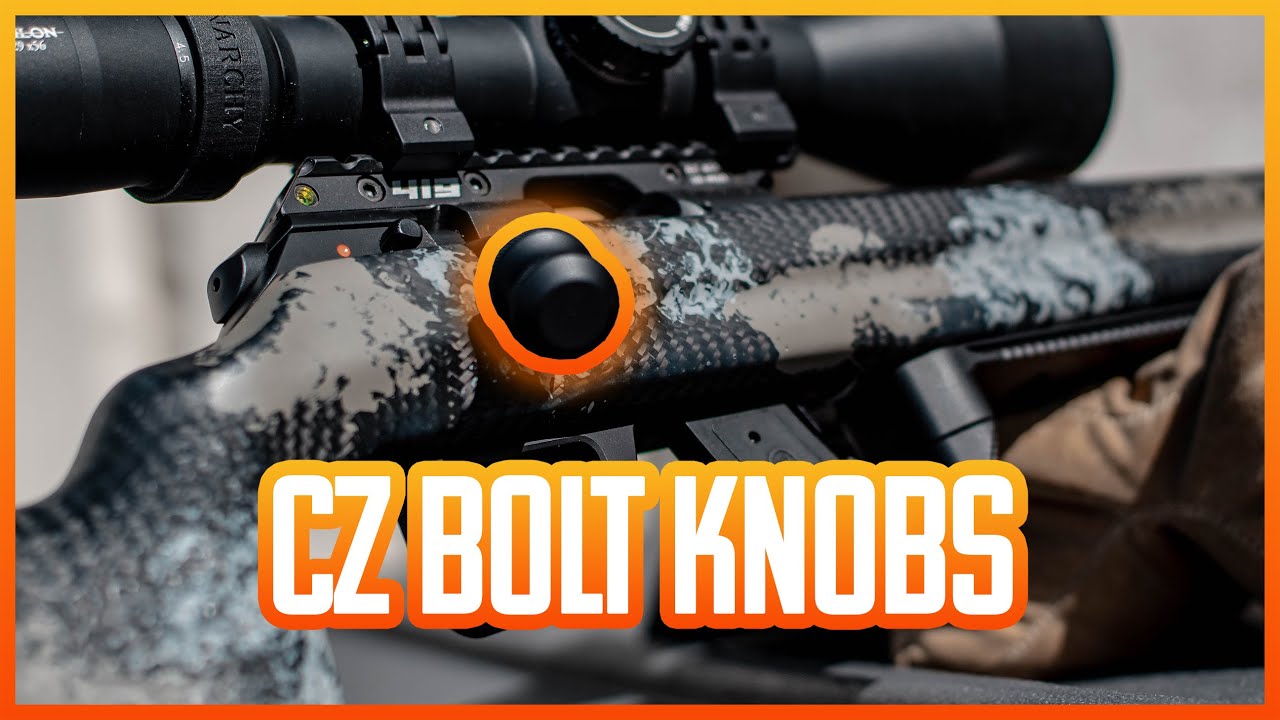 CZ 455 Bolt Handle Install YouTube