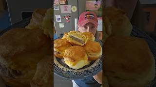 Easy (and I mean, Easy!) Sausage, Egg, Cheese Biscuits!