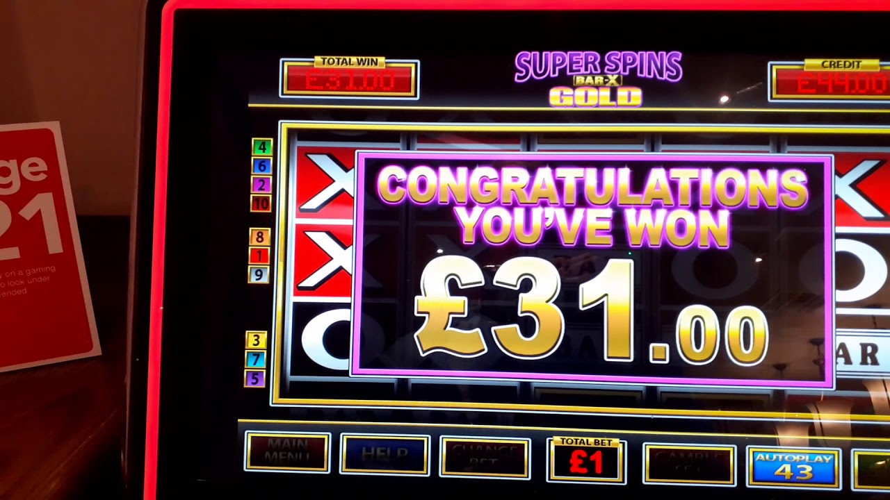 SUPER SPINS Bar-X Gold Blueprint £100 Jackpot (Big Gambles!!)