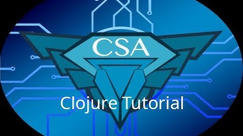 Clojure Tutorial